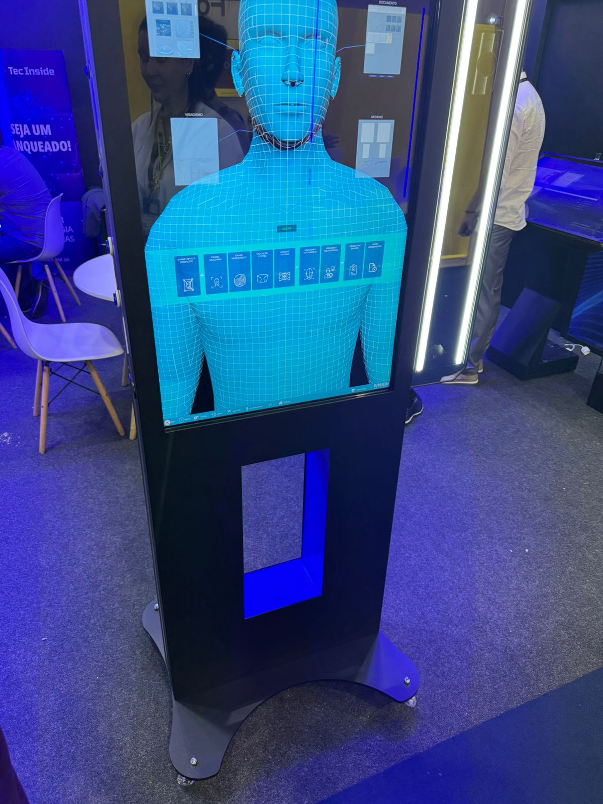 Torre IVision em exposição